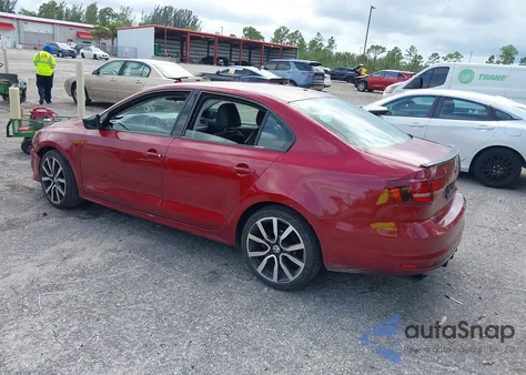 2017 Volkswagen Jetta 1.4T S из США, поврежденный, VIN 3VW2B7AJ3HM377124